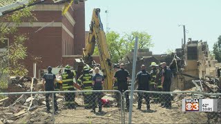 Two rescued after Champaign building collapses during demolition [upl. by Belinda573]