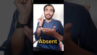 5 Part Present Absent Forbid Allow Deaf Sign language PSL [upl. by Odlonyer]