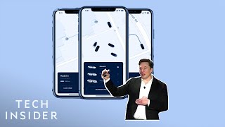 Watch Elon Musk Unveil Plans For A Tesla RideHailing App [upl. by Llyrpa755]