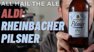 ALDI  Rheinbacher Pilsner Alcohol Free Review [upl. by Ahseyn594]