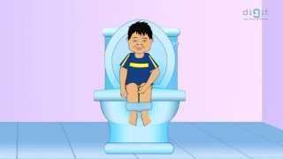 Potty Song For Kids  Potty Time  Potty Training  Potty Potty Animated Dance Songs for kids [upl. by Yauq]