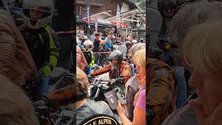 Harley day in Morzine France automobile france morzine harleydavidson harleydays 2024 bike [upl. by Ahsiela]