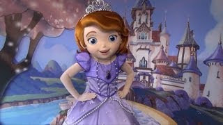 Meeting Sofia the First at Disneys Hollywood Studios w Disney Junior Background Walt Disney World [upl. by Tiffanie847]