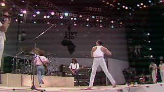 Queen Live Aid 1985  Bohemian Rhapsody  Radio Ga Ga [upl. by Schouten514]