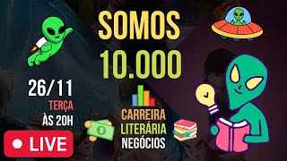 Live com LeandroVSilva Tire todas as suas dúvidas sobre CARREIRA LITERÁRIA e NEGÓCIOS ONLINE [upl. by Ennyrb]