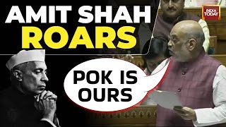 Amit Shah Speech In Parliament Amit Shah Speech On Jammu Kashmir Amendment Bill Amit Shah On Nehru [upl. by Pattison444]