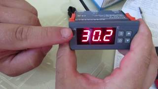 Temperature controller MH1210w manual with settings [upl. by Trescott]