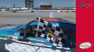 Taming Talladega Almirola wins wild XFINITY race [upl. by Aniuqahs]