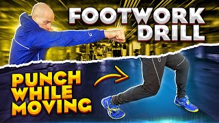 Boxing Footwork Synchronize Your Punching and Footwork with this Drill [upl. by Outhe513]