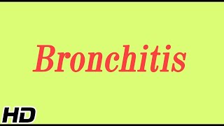 What is Bronchitis Causes Signs and symptoms Diagnosis and treatment [upl. by Elissa]