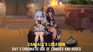 DAY 3 CANDACE LOCATION Chromatic Ode of Candies and Roses Nahida Event Genshin 51 [upl. by Axia]