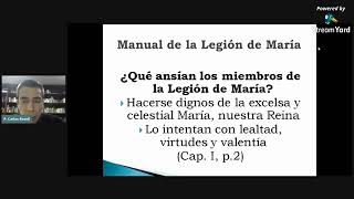 Manual de la Legión de María  Capítulos I II III 123 01082020 [upl. by Ettenajna]