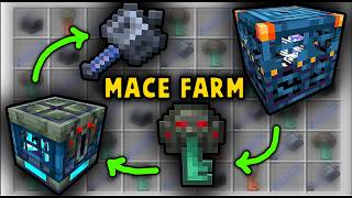 I made a Mace Farm in 121 Minecraft [upl. by Sherburne749]