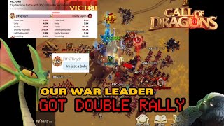 WAR PASS 3 Our T4 War Leader Tiny Got Double Rally [upl. by Ymaj]