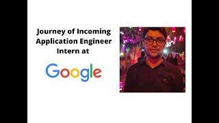 Google Application Engineer Internship Off Campus Cracked 😍 [upl. by Alekehs329]