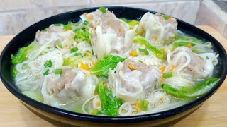 BUDGET ULAM RECIPE Try this Masarap na Masustansya pa misuasoupwithsiomai [upl. by Kelli]