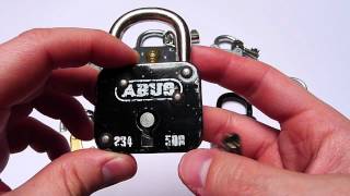 German Lever Padlocks and Lever Locks [upl. by Alyad584]