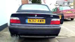 BMW 320 Mild Sport Longlife Exhausts Berkeley [upl. by Schweiker]