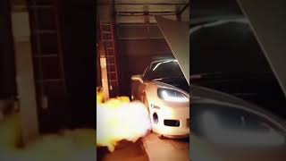 Vette FLAMETHROWER shorts dyno flames viralvideo [upl. by Seavir]