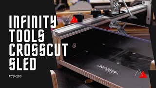 Tool Review  Infinity Tools Crosscut Sled TCS200 [upl. by Etnecniv]