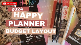 NEW 2024 Happy Planner Budget Happy Planner Review budget planner [upl. by Ggerc361]