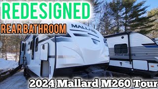 This Bathroom Is HUGE  2024 Heartland Mallard M260 RV Review [upl. by Naoh]