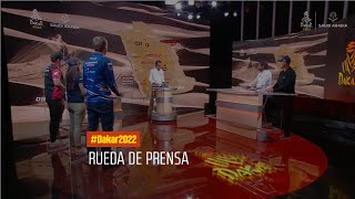 🇪🇸 Rueda de prensa en directo del Dakar2022 [upl. by Bergerac]