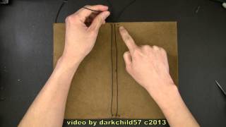 DIY Refillable leather journal cover with elastic tie [upl. by Asyl408]