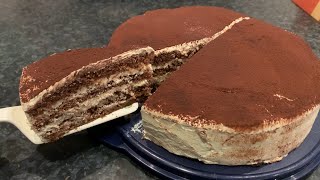 TiramisuTorte selber backen [upl. by Ahsetel703]