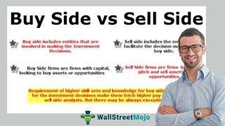 Buy Side vs Sell Side  Top 7 Differences  Compensation [upl. by Denna]