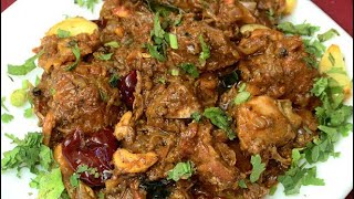 Garlic chicken recipe in malayalam Garlic chicken Indian style EP17 [upl. by Yllehs]