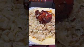 പൊരിച്ചകോഴി ബിരിയാണി 😍 biriyani foodie viralvideo foodvlog [upl. by Amle522]