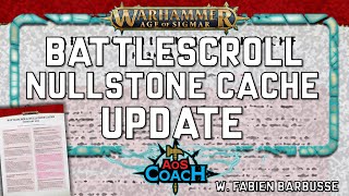 Nullstone Cache Battlescroll Update  GHB23 [upl. by Ahsirtak]