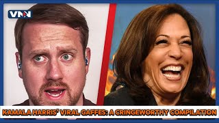 Kamala Harris Viral Gaffes A Cringeworthy Compilation [upl. by Elinad]