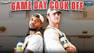 Will Levis amp Tony Pollard Get Spicy With Nacho Competition  Hellmann’s Game Day Cook Off Ep 2 [upl. by Einaled546]