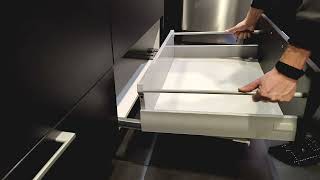 Remove Soft Close Kitchen Drawer and Tighten the Slides [upl. by Laundes177]