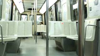 Montreal Metro Line1Green Part 12 HonoreBeaugrand to BerriUQAM MR63 [upl. by Naig]