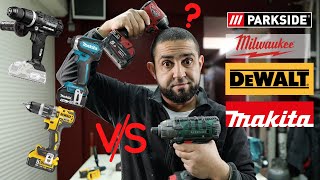 Dit wordt steeds gekker Milwaukee Makita en DeWalt vs Parkside Performance [upl. by William356]