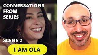 Learn Spoken Egyptian Conversations from Egyptian Movies and Series for Beginners 2 I am Ola [upl. by Bashuk]