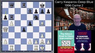 Deep Blue rediscovered 1996 Match against Garry Kasparov  Garrys revenge in Game 2 [upl. by Rolfston]