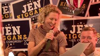 Victory Speech Jen Kiggans wins Republican nominee for 2nd Congressional District [upl. by Kin]