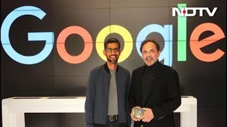 Exclusive Prannoy Roy Speaks To Google CEO Sundar Pichai [upl. by Palestine]