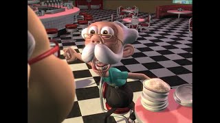 The Adventures of Jimmy Neutron Boy Genius  It Says Seniors Eats Desert Free [upl. by Ecirtal]