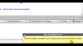 Cant find complier executable in your configured search paths for GNU GCC Compiler Code Blocks [upl. by Earvin745]