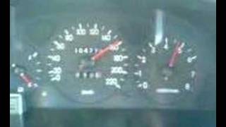 Daewoo Lanos Almost Top Speed [upl. by Juli]