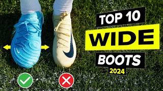 Best football boots for WIDE feet 2024 [upl. by Filipe997]