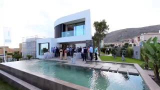 Finestrat Luxury Villa Opening by Marjal [upl. by Attenor236]