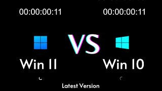 Windows 11 vs Windows 10  Latest Speed Test [upl. by Stoecker784]