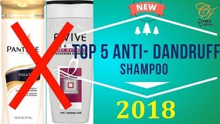 Top 5 Anti Dandruff Shampoo In 2018  Park Avenue  Amway  Matrix Biolage  Head amp Shoulders Wella [upl. by Magnusson137]