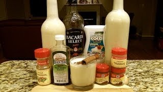 How To Make COQUITO ★Puerto Rican Stye Caribbean Eggnog★ Recipe Included DJs BrewTube Beer Review [upl. by Ailec676]